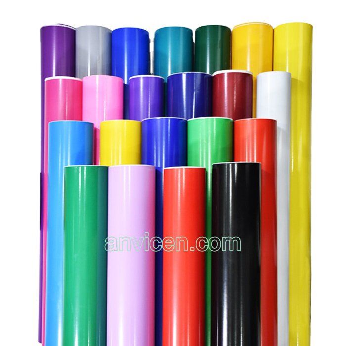 Glossy Color Cutting Vinyl stickers roll for signs
